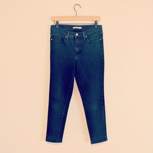 LEVI STRAUSS 311 Shaping Skinny Black Skinny Jeans Women's Size 29